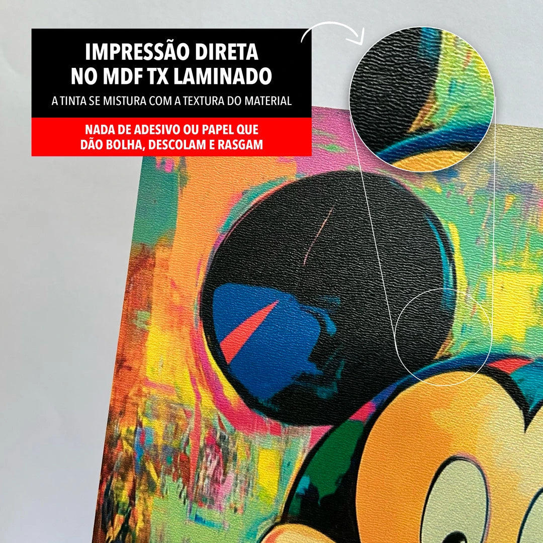 Placa Decorativa Rocknroll Default Title - Muralist Decor