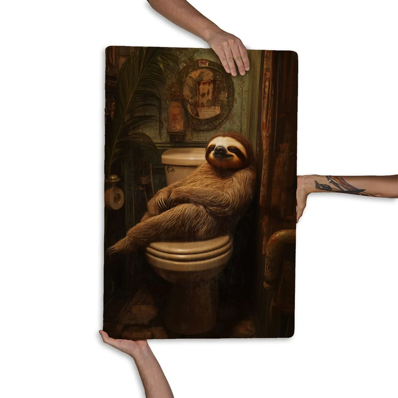 Quadro Decorativo  - Bicho Preguiça