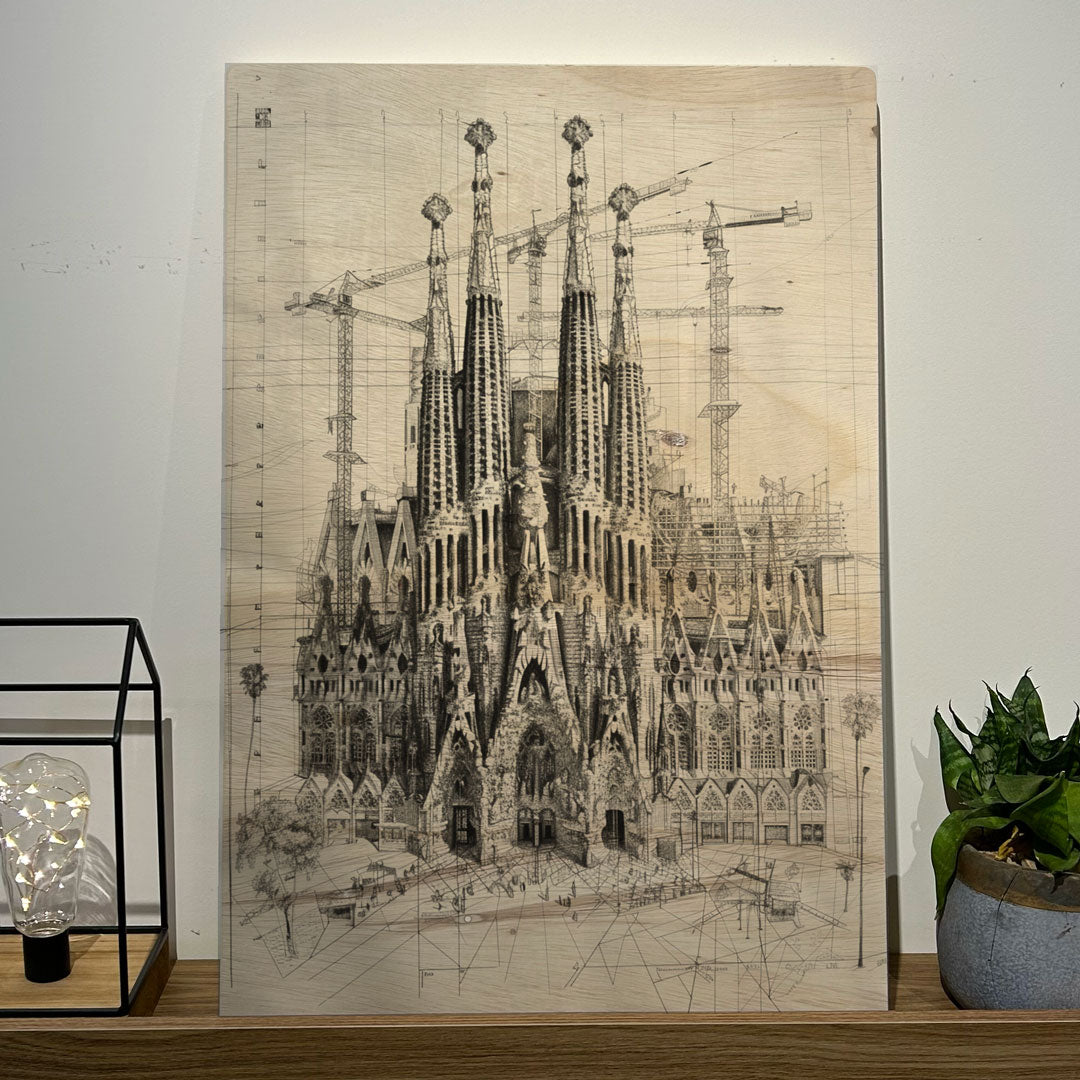 Quadro Decorativo Sagrada Família Barcelona Muralist Decor Quadro Decorativo Sagrada Família Barcelona Muralist Decor