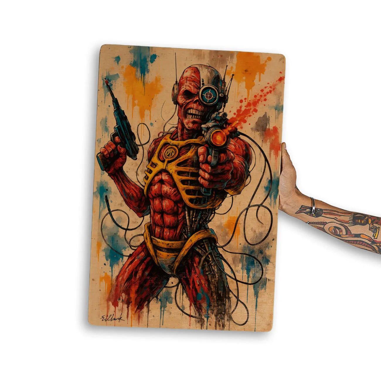 Quadro Decorativo - Iron Maiden Eddie