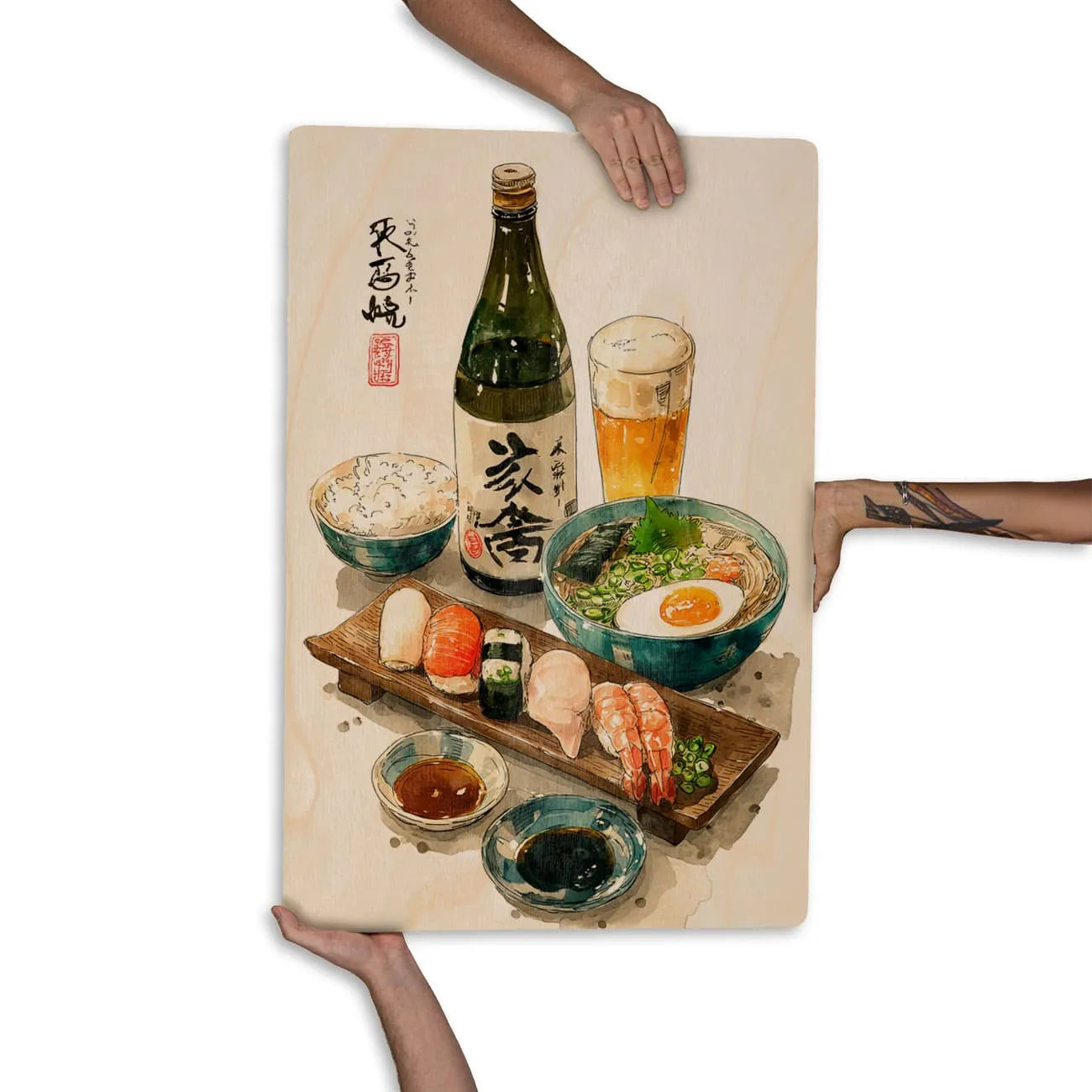 Quadro Decorativo Bares/Pub - Comida japonesa