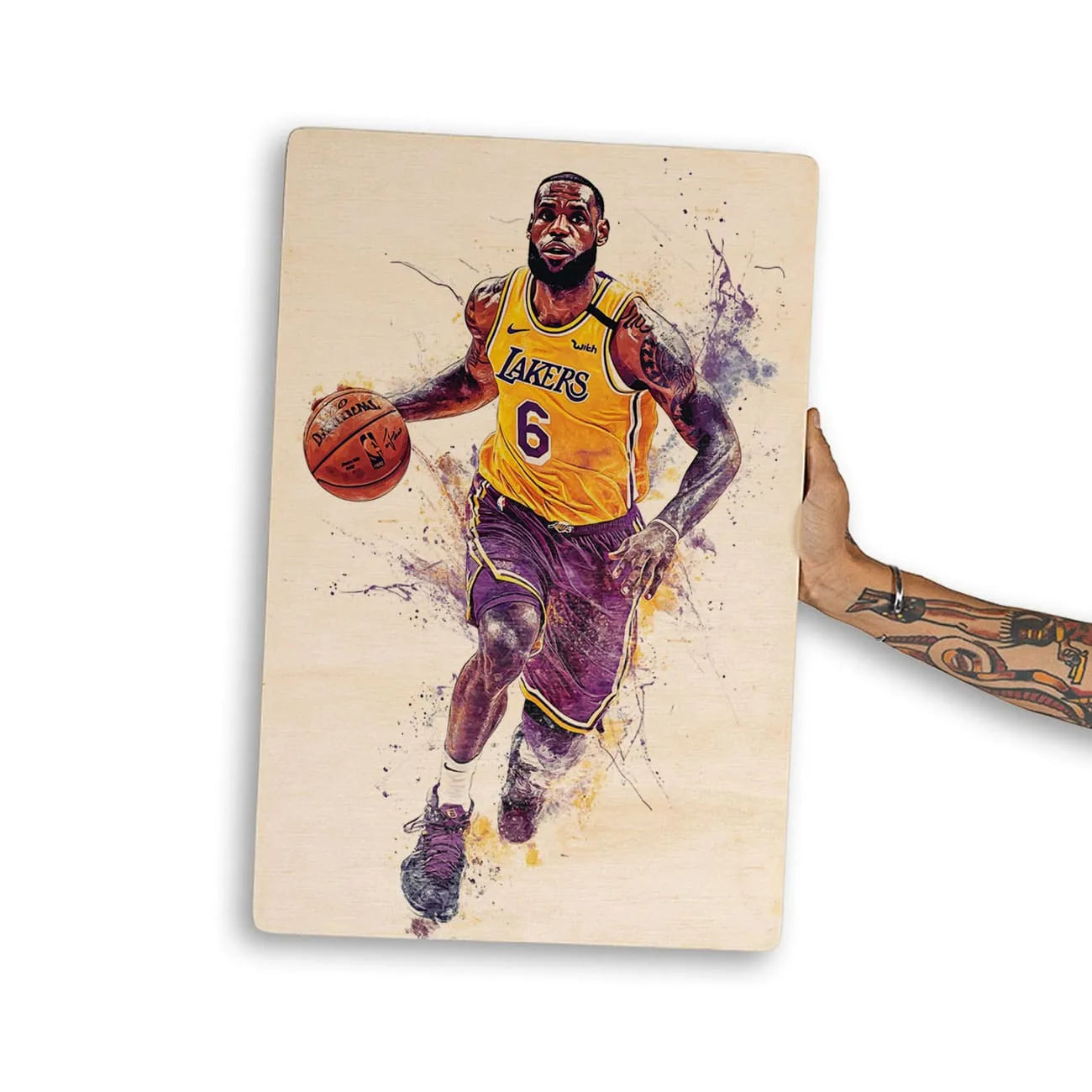 Quadro Decorativo  -  LeBron James Jogando