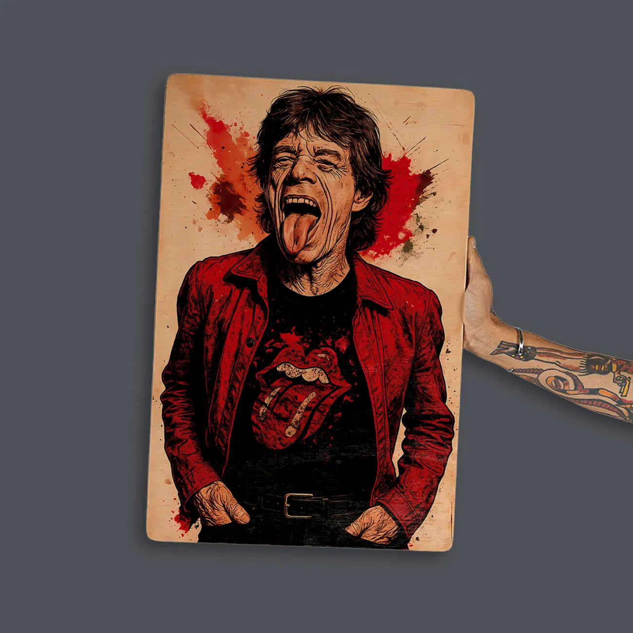 Quadro Decorativo - Mick Jagger