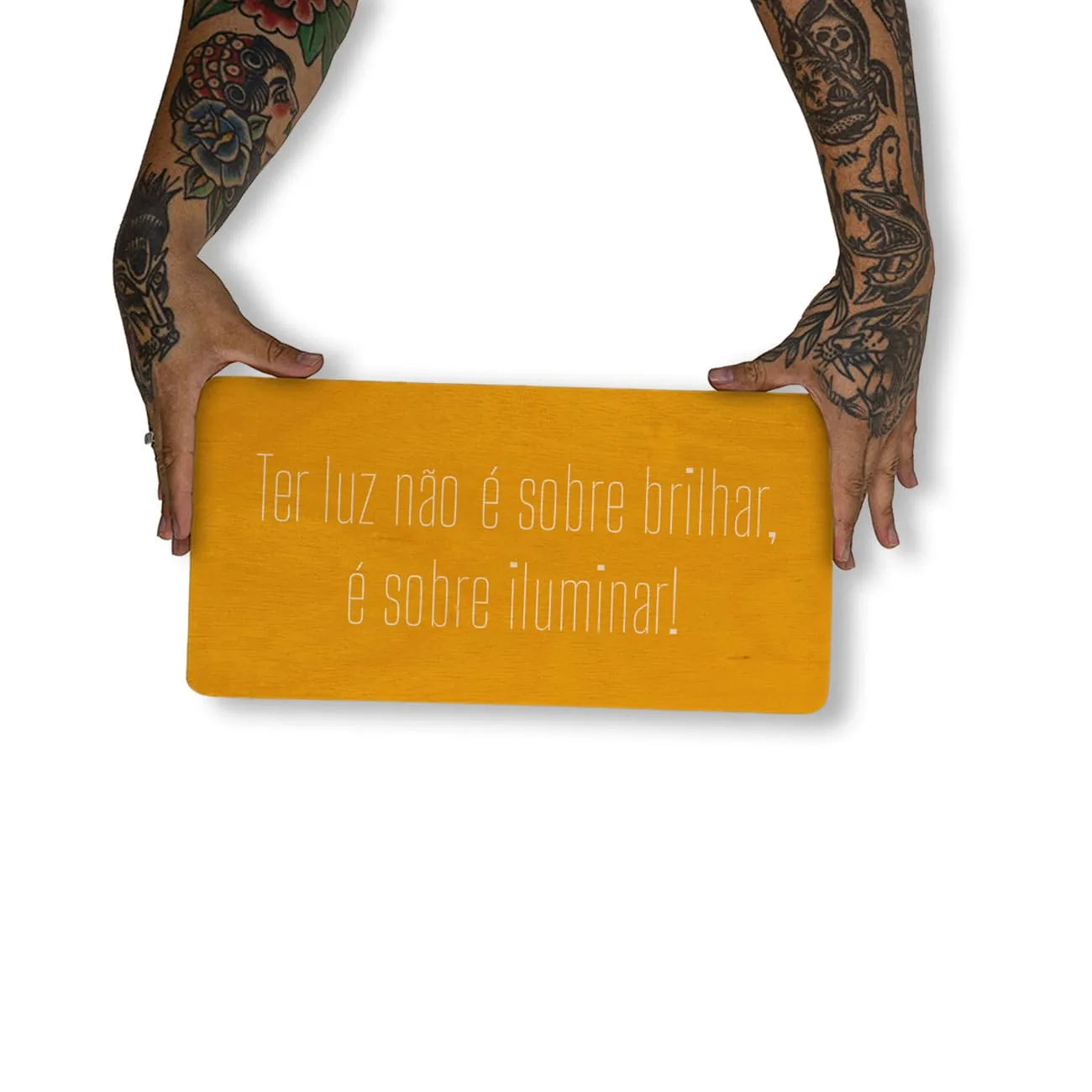 Quadro Decorativo - É sobre Iluminar