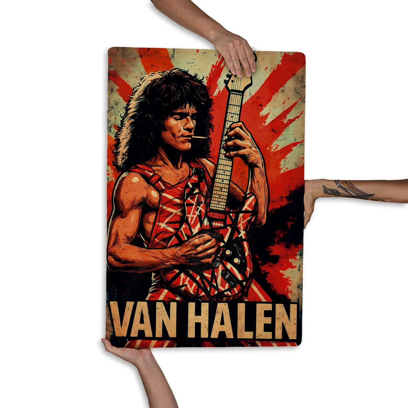 Quadro Decorativo - Van Halen – Muralist Decor
