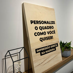 Quadro Personalizado - Crie Seu Quadro - Muralist Decor
