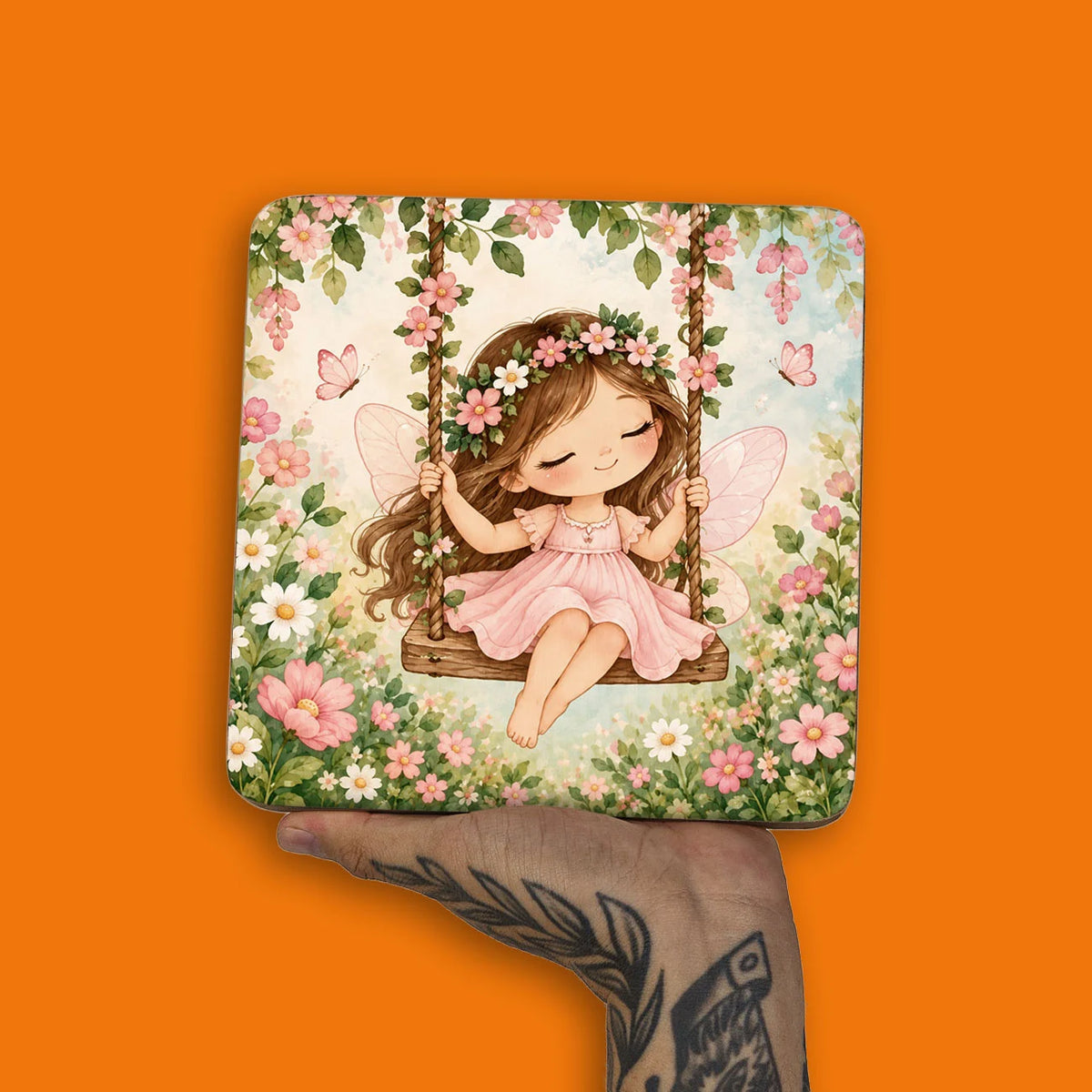 Quadro Decorativo - Jardim das Fadas