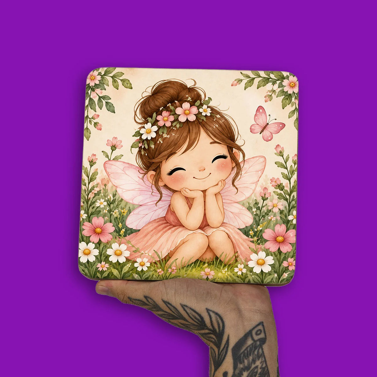 Quadro Decorativo - Fadinha Encantada