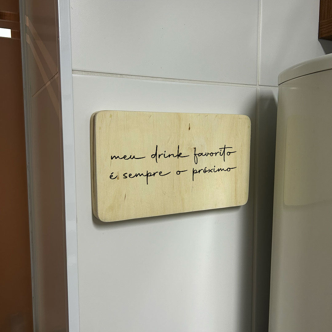 Quadro Decorativo - Drink favorito