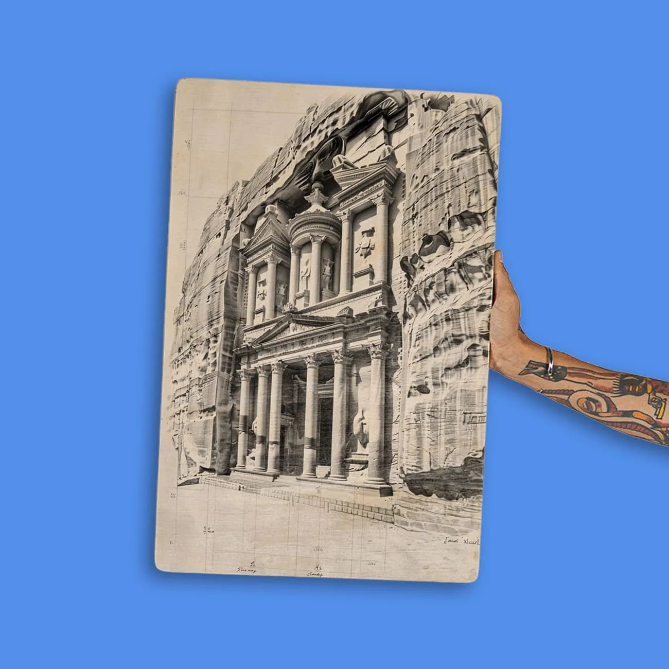 Quadro Decorativo -  Petra Jordânia