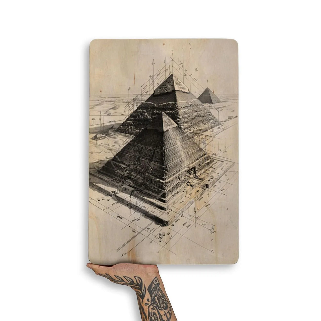 Quadro Decorativo -  Pirâmides do Egito