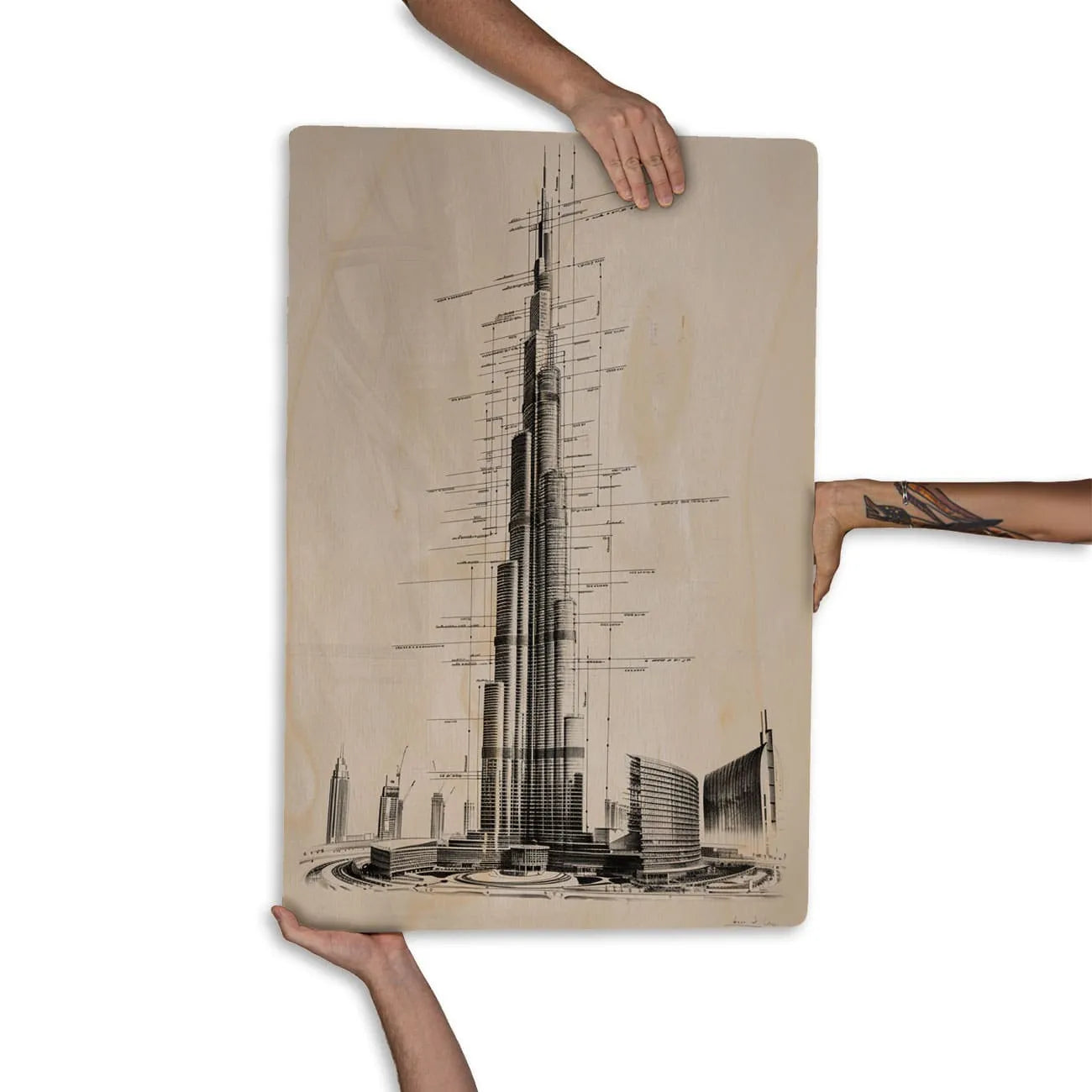 Quadro Decorativo -  Burj Khalifa