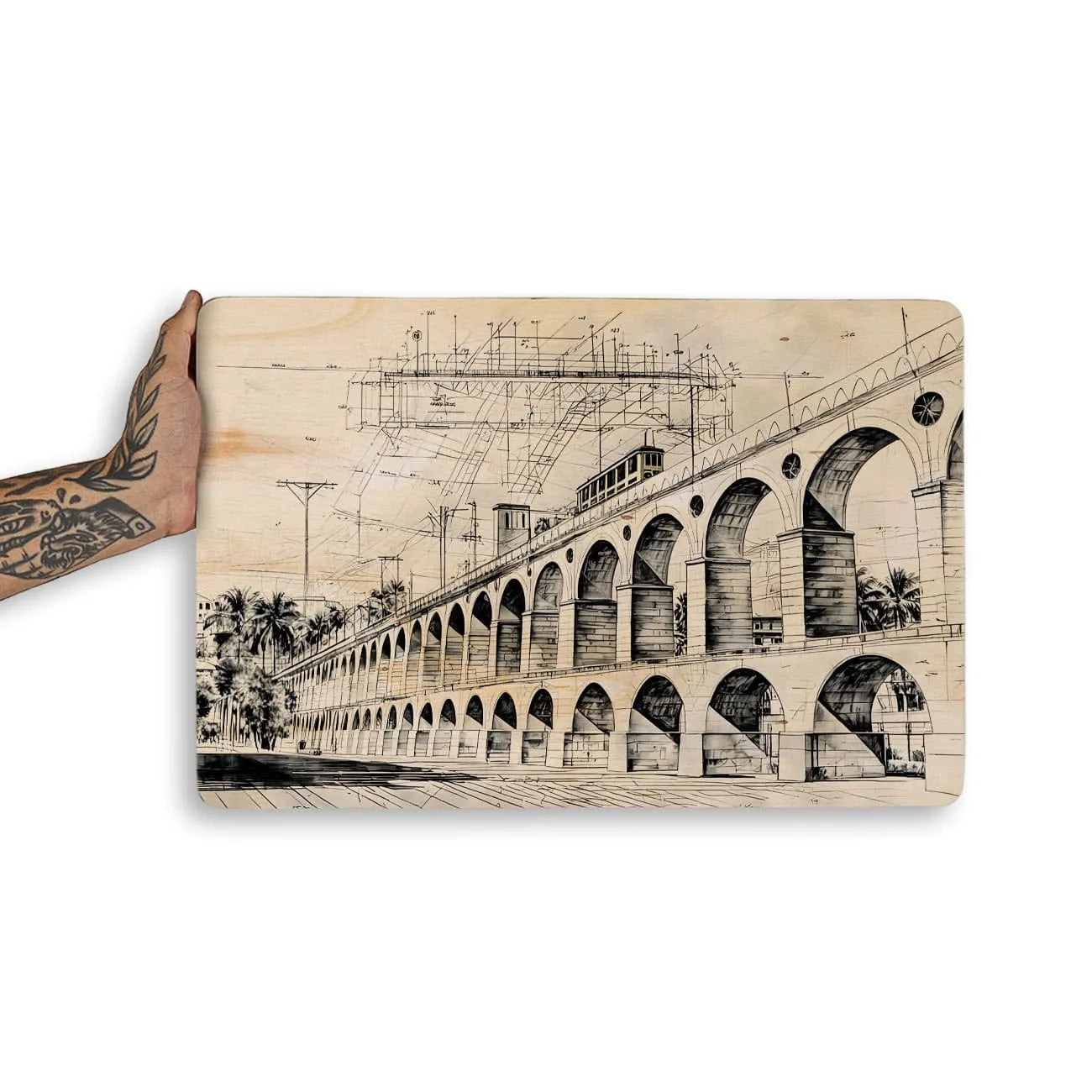 Quadro Decorativo - Arcos da Lapa RJ