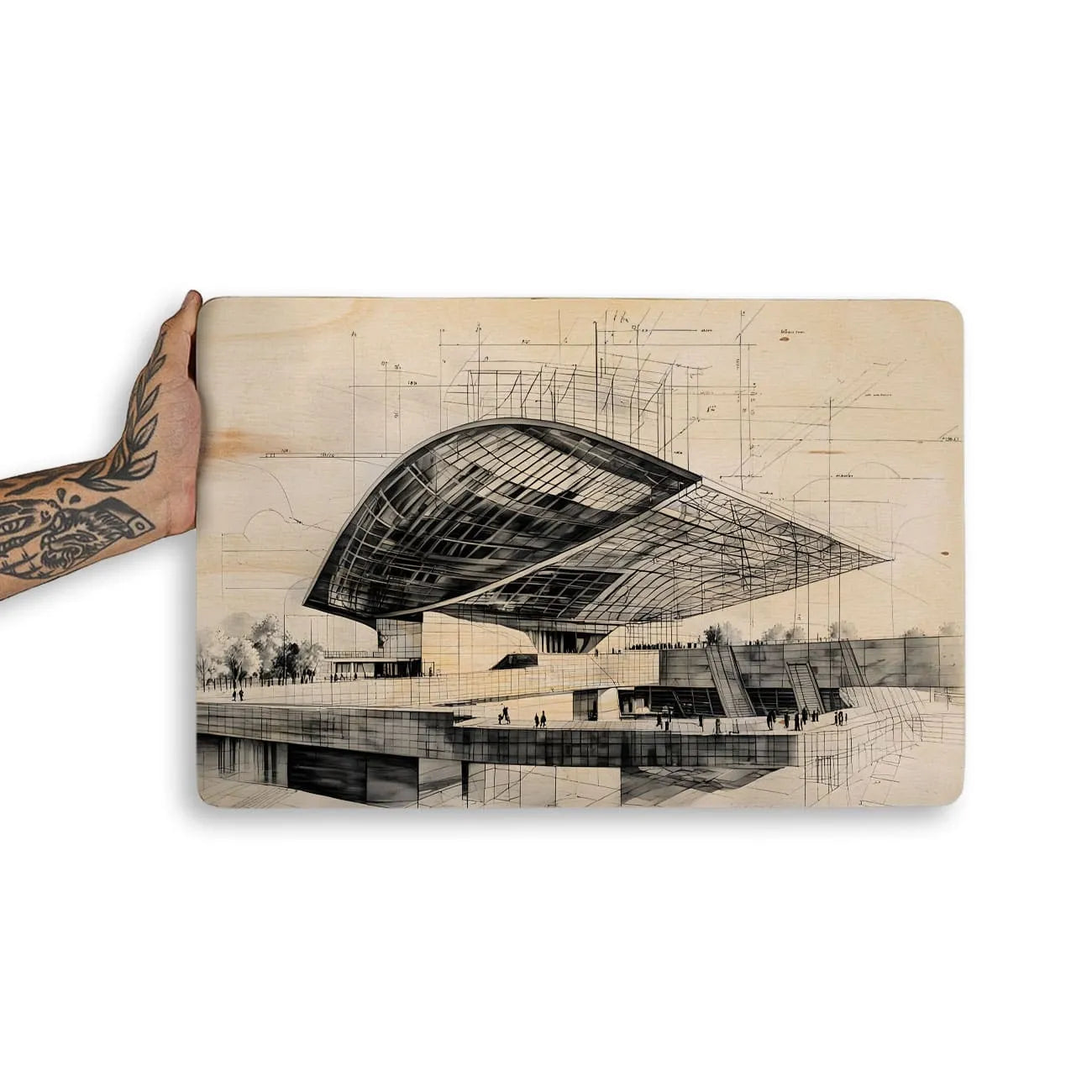 Quadro Decorativo - Museu Oscar Niemeyer
