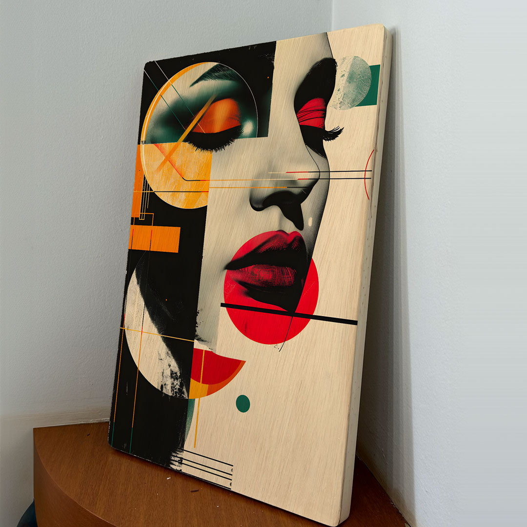 Quadro Decorativo - Bauhaus Face 50 x 33 cm - Muralist Decor