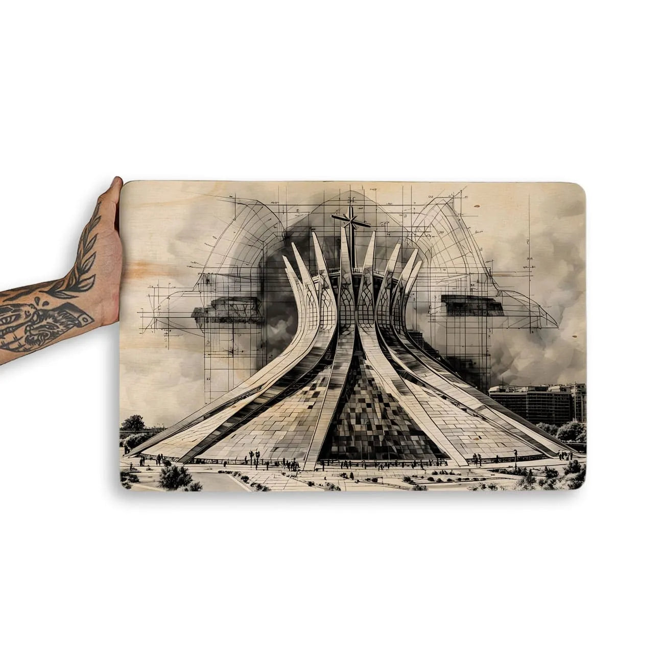 Quadro Decorativo -  Catedral Metropolitana Nossa Senhora Aparecida