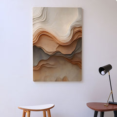 Quadro Decorativo -  Abstrato Terracota