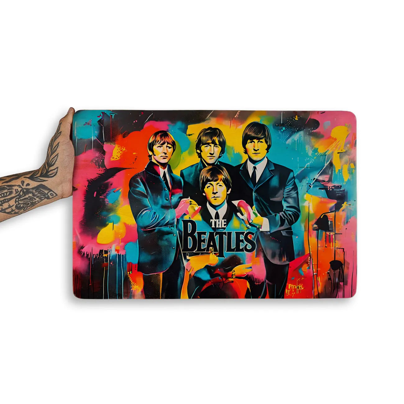 Quadro Decorativo - Colorfull Beatles 1