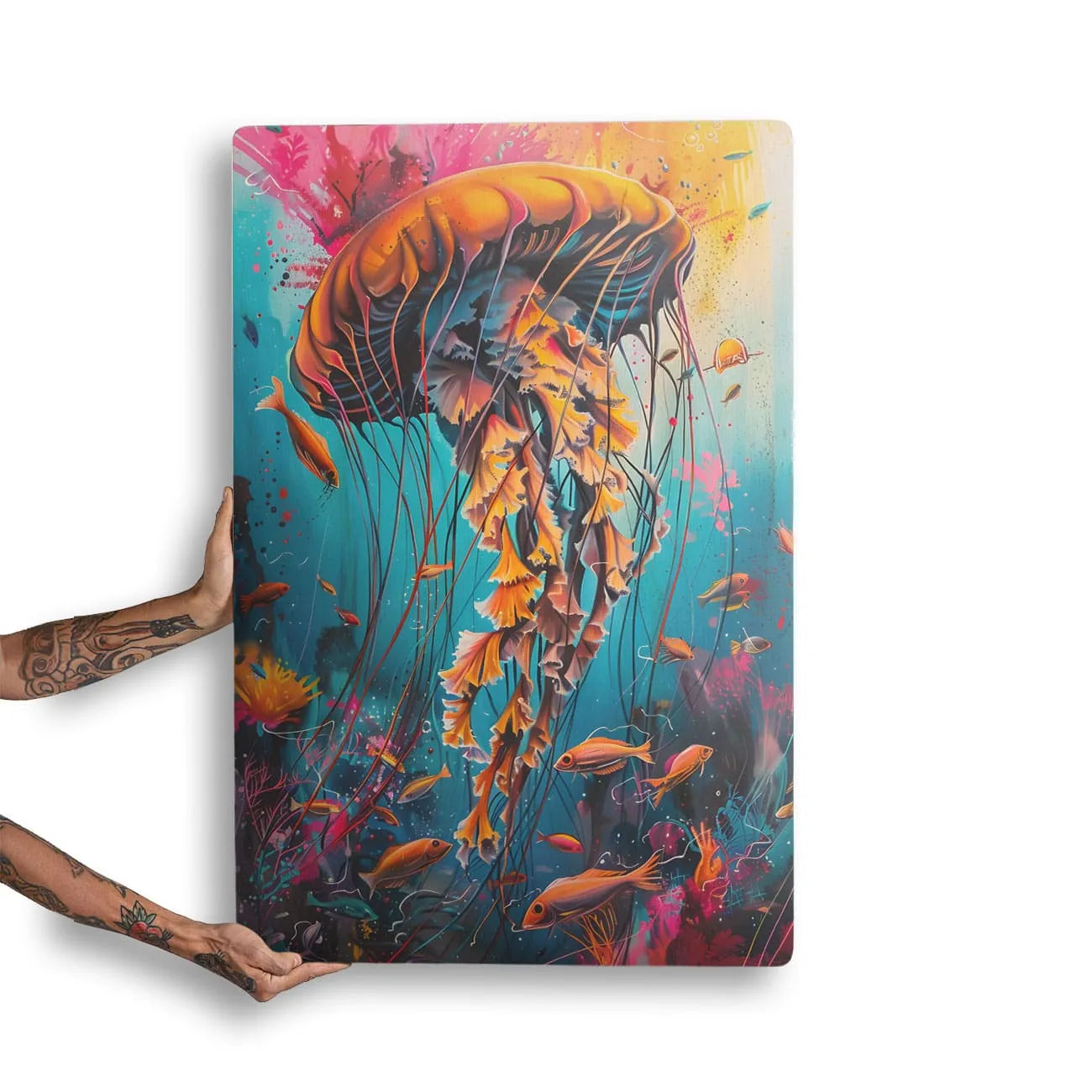 Quadro Decorativo - Fundo do Mar Água Viva