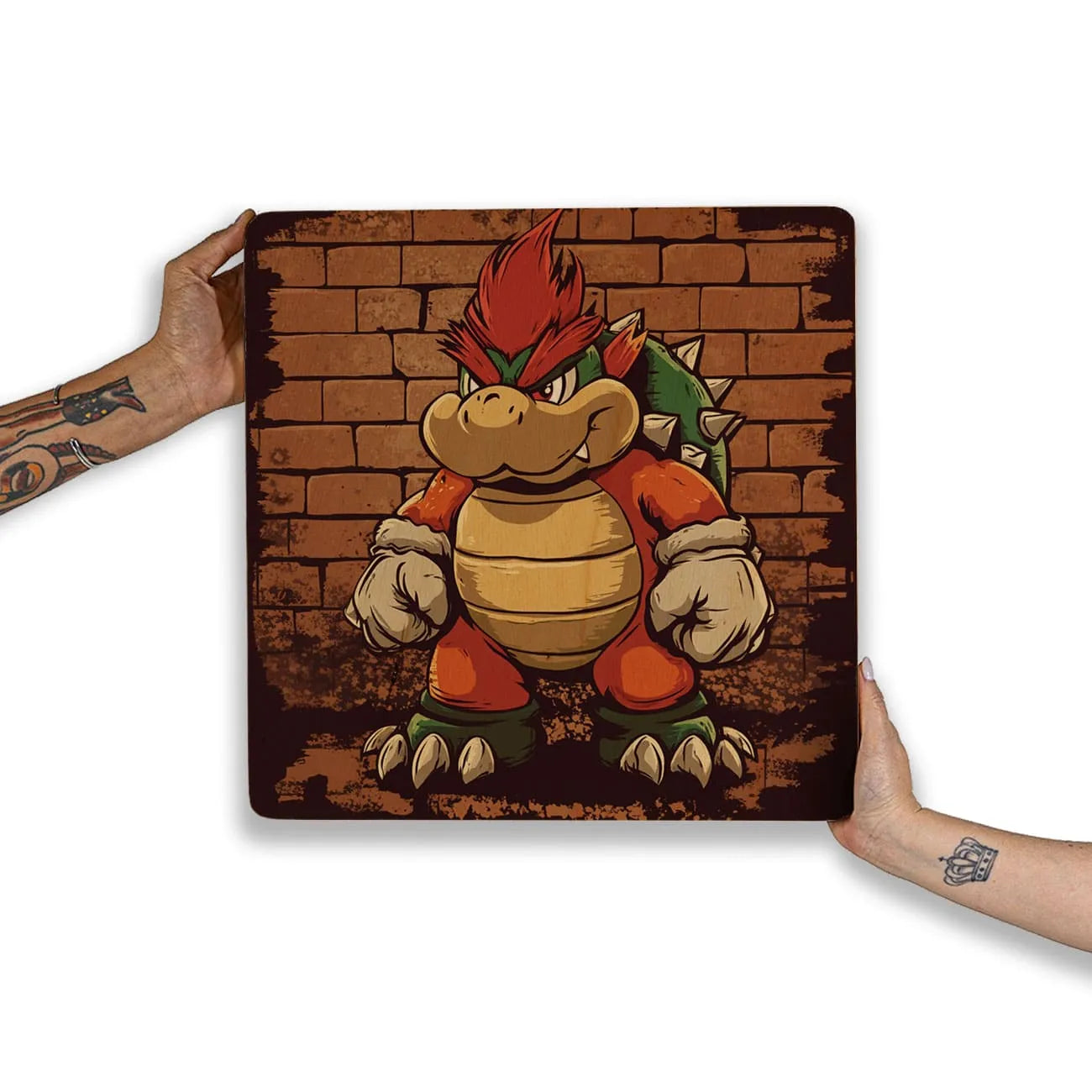 Quadro Decorativo -  Bowser - Mario Bros