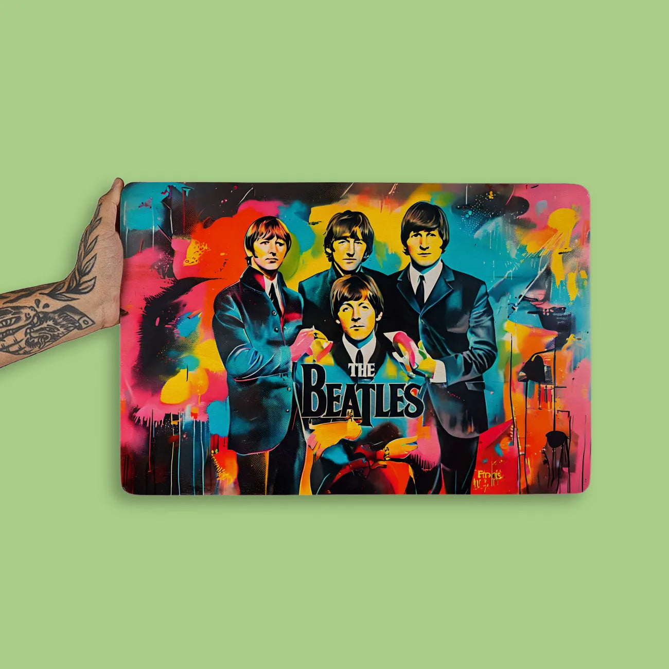 Quadro Decorativo - Colorfull Beatles 1