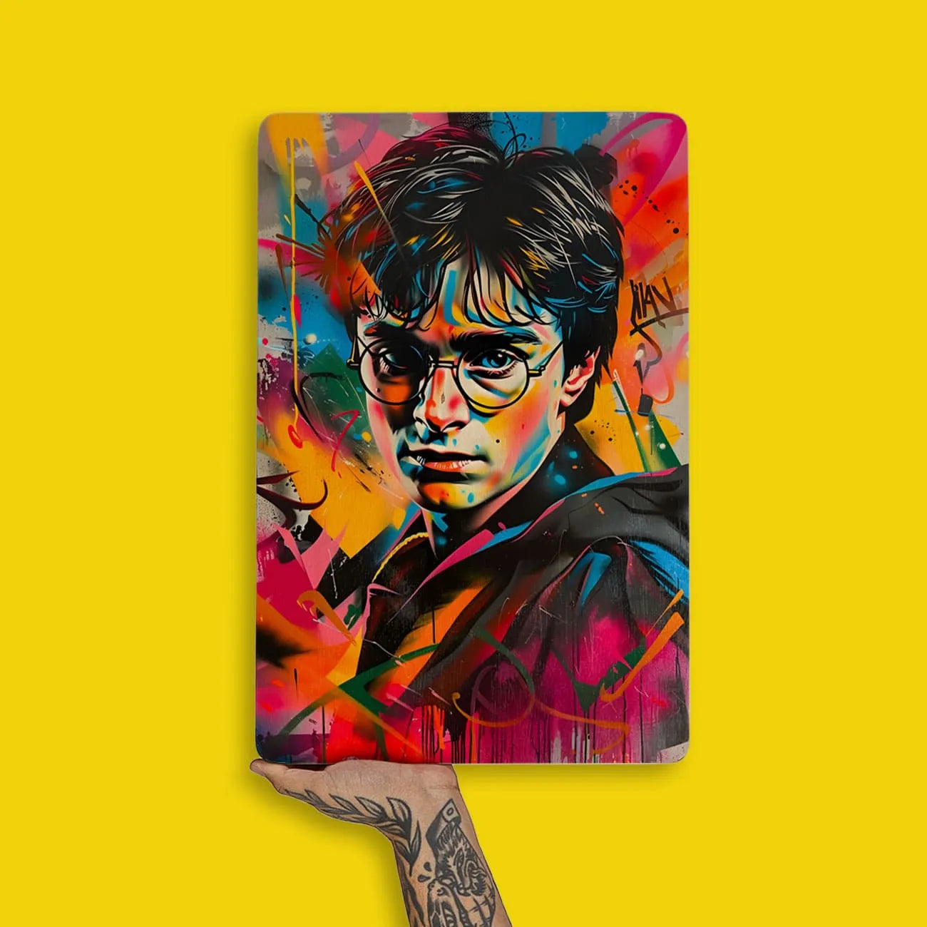 Quadro Decorativo - Colorfull Harry Potter
