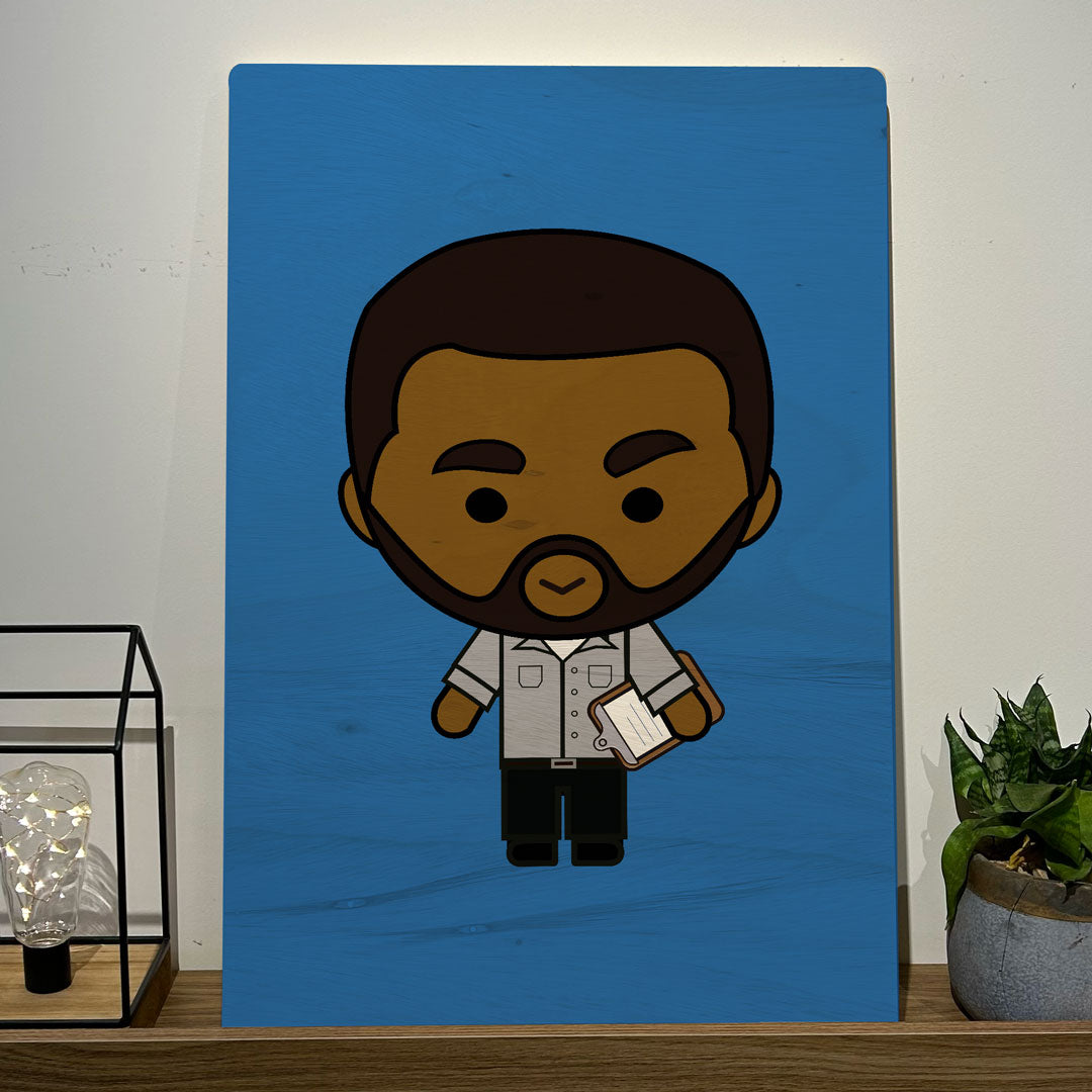 Quadro Decorativo - Darryl Philbin - The Office 50 x 33 cm - Muralist Decor