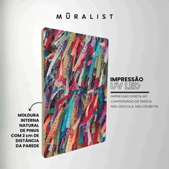 Quadro Kit 3 peças Boho Solar + Ganhe 1 personalizado 50 x 33 cm - Muralist Decor
