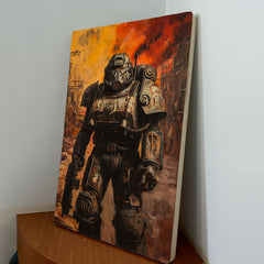 Quadro Decorativo - Fallout 50 x 33 cm - Muralist Decor