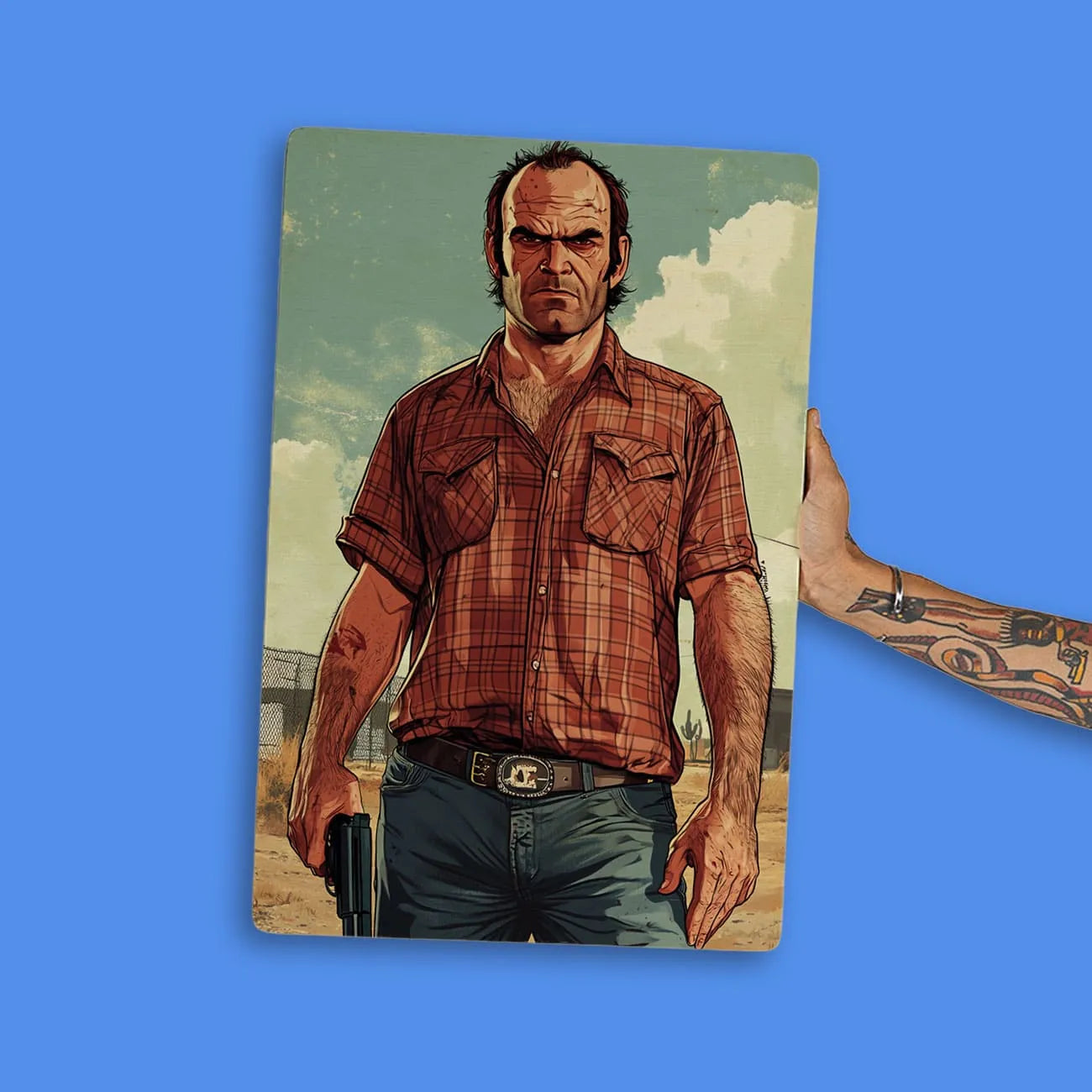 Quadro Decorativo -  Trevor_Philips - GTA