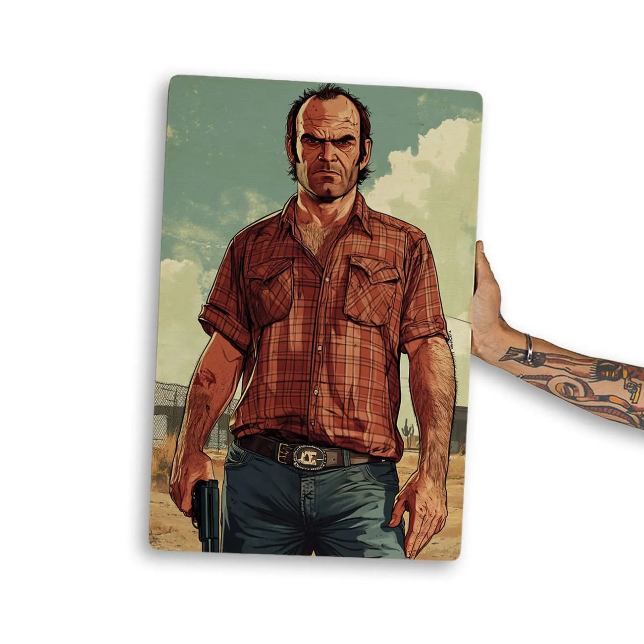 Quadro Decorativo -  Trevor_Philips - GTA