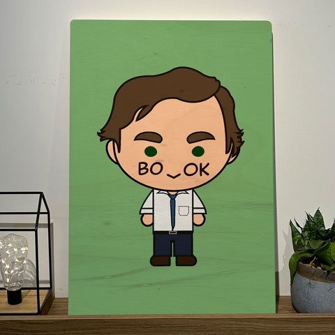 Quadro Decorativo - Jim Halpert - The Office 50 x 33 cm - Muralist Decor