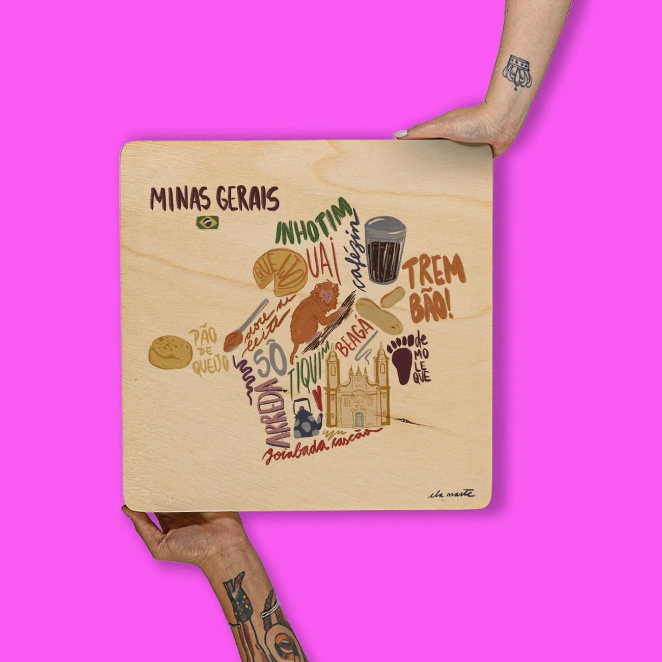 Quadro Decorativo - Brasilidades Minas Gerais