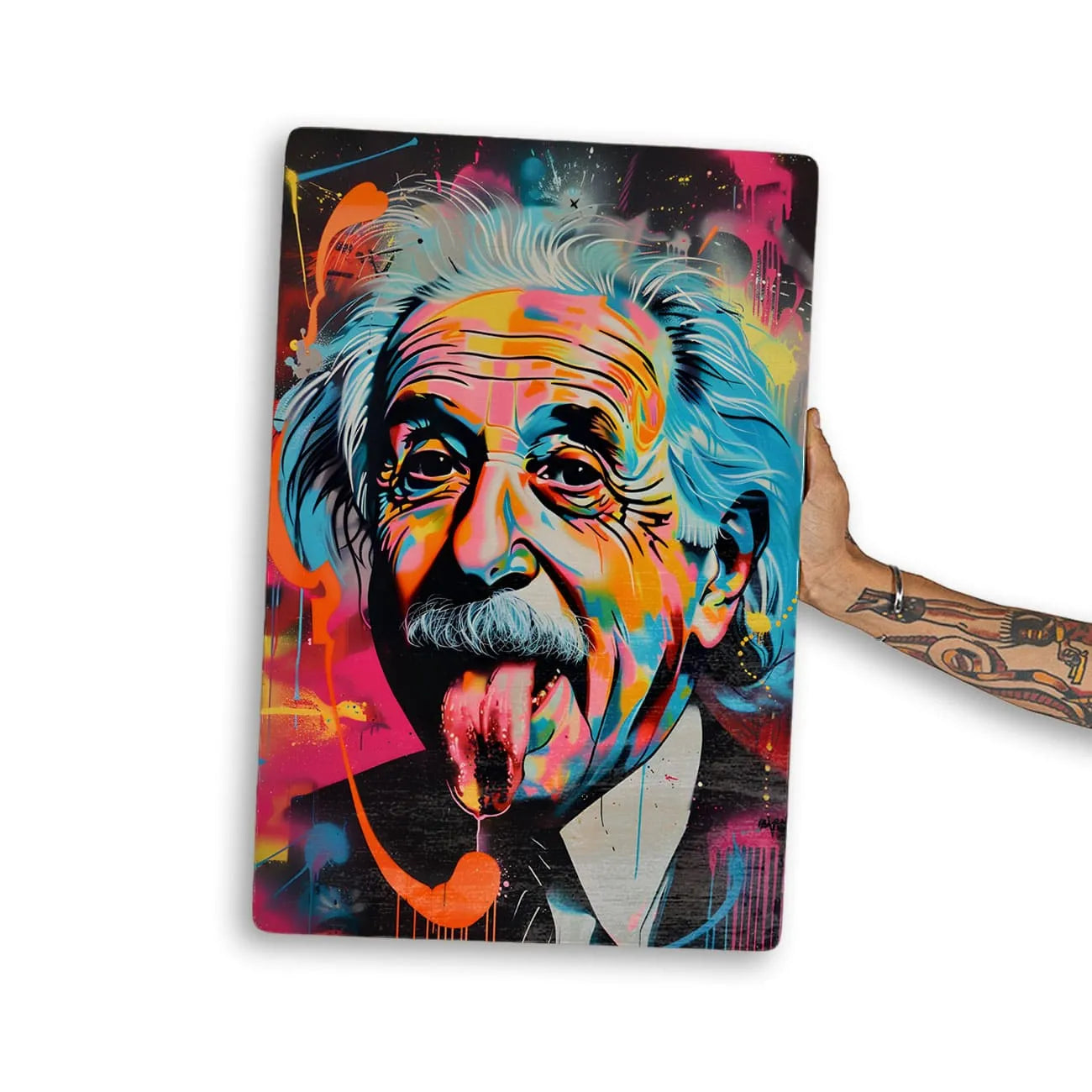 Quadro Decorativo - Colorfull Albert Einstein