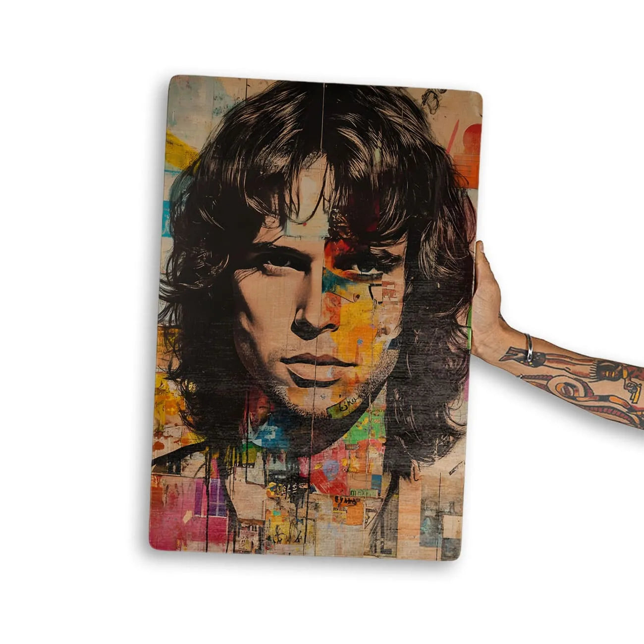 Quadro Decorativo - Colorfull Jim Morrison