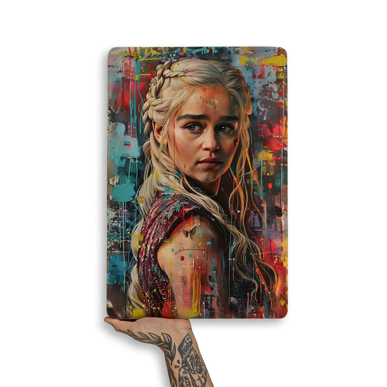 Quadro Decorativo - Colorfull Daenerys Targaryen