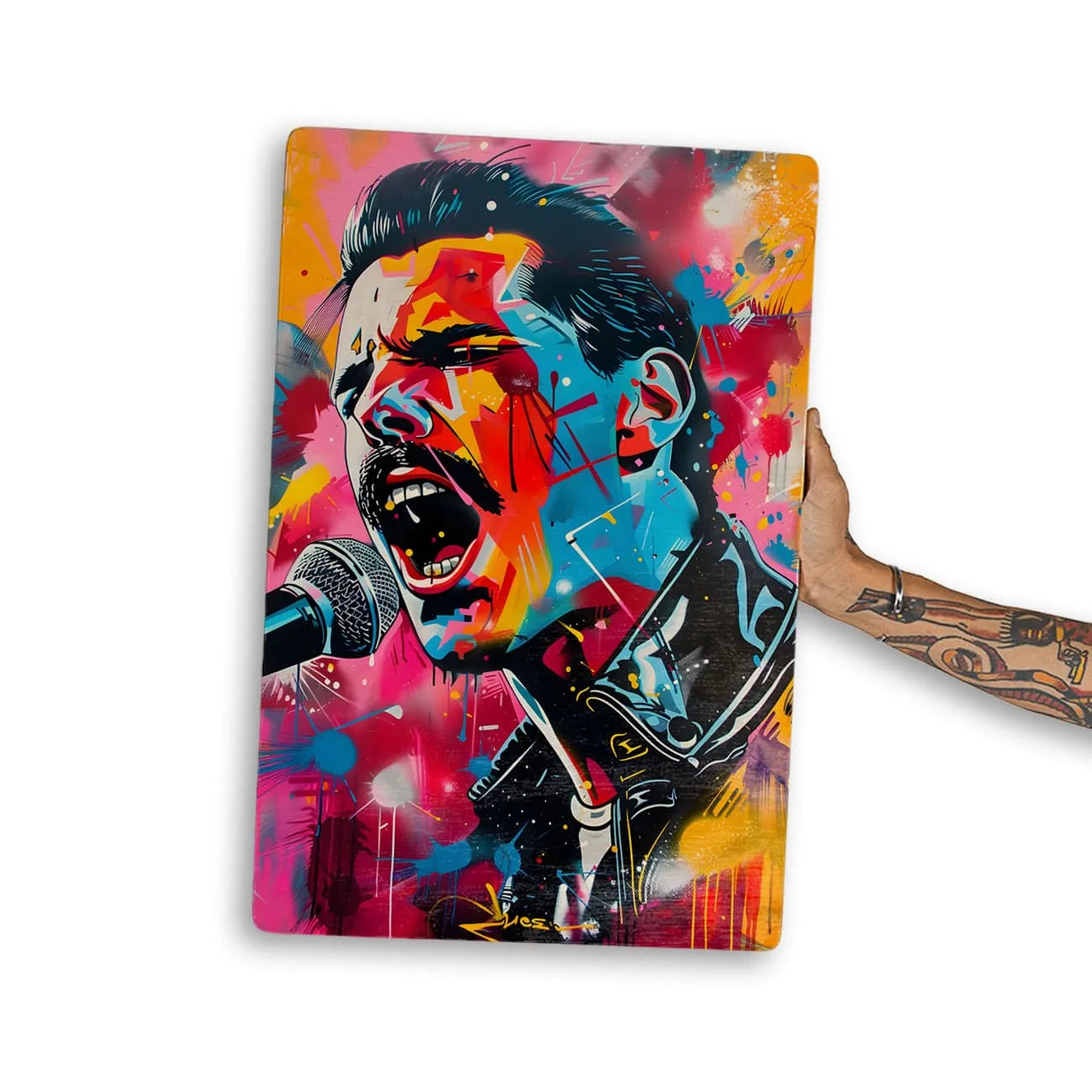 Quadro Decorativo - Colorfull Freddie Mercury 2