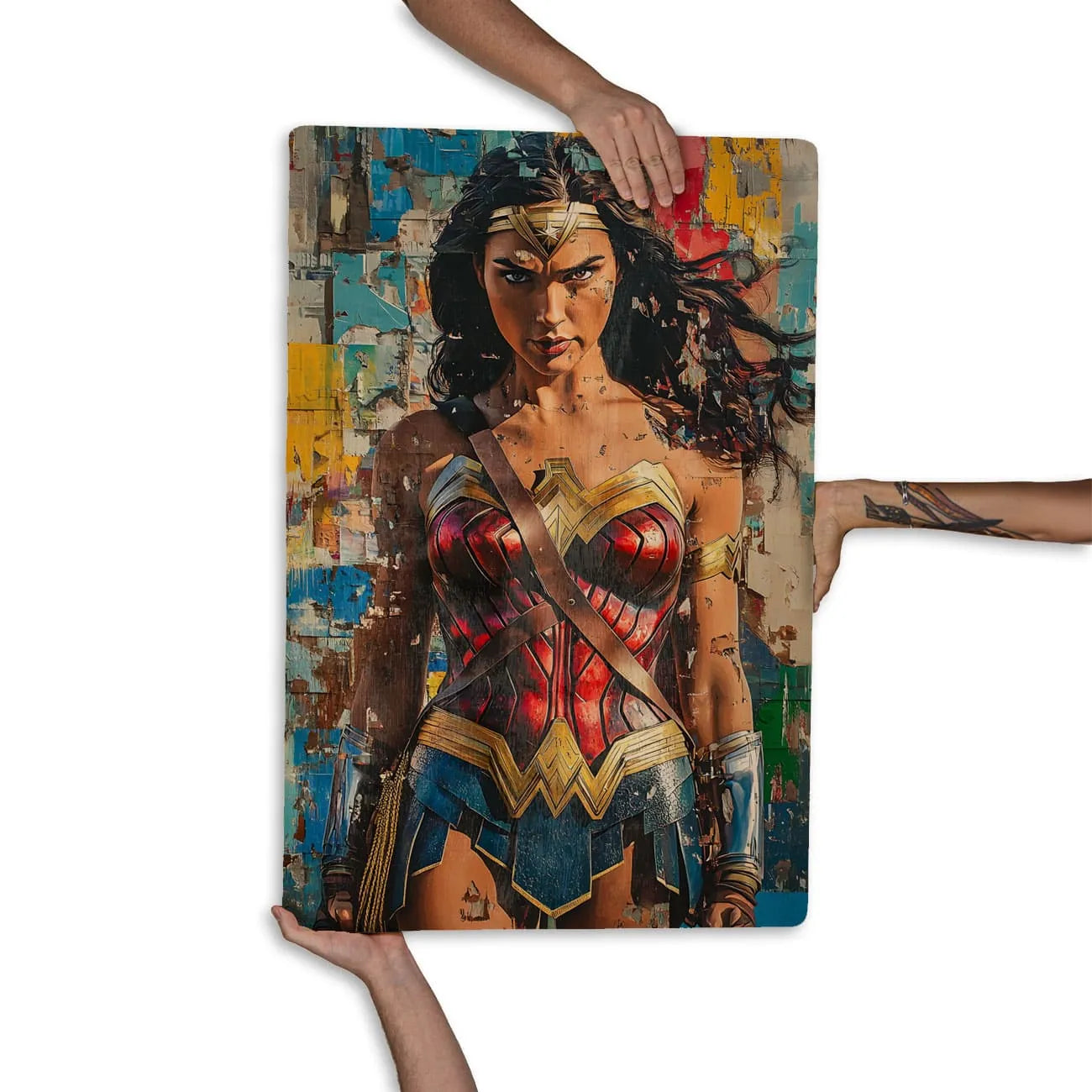 Quadro Decorativo - Colorfull Mulher Maravilha