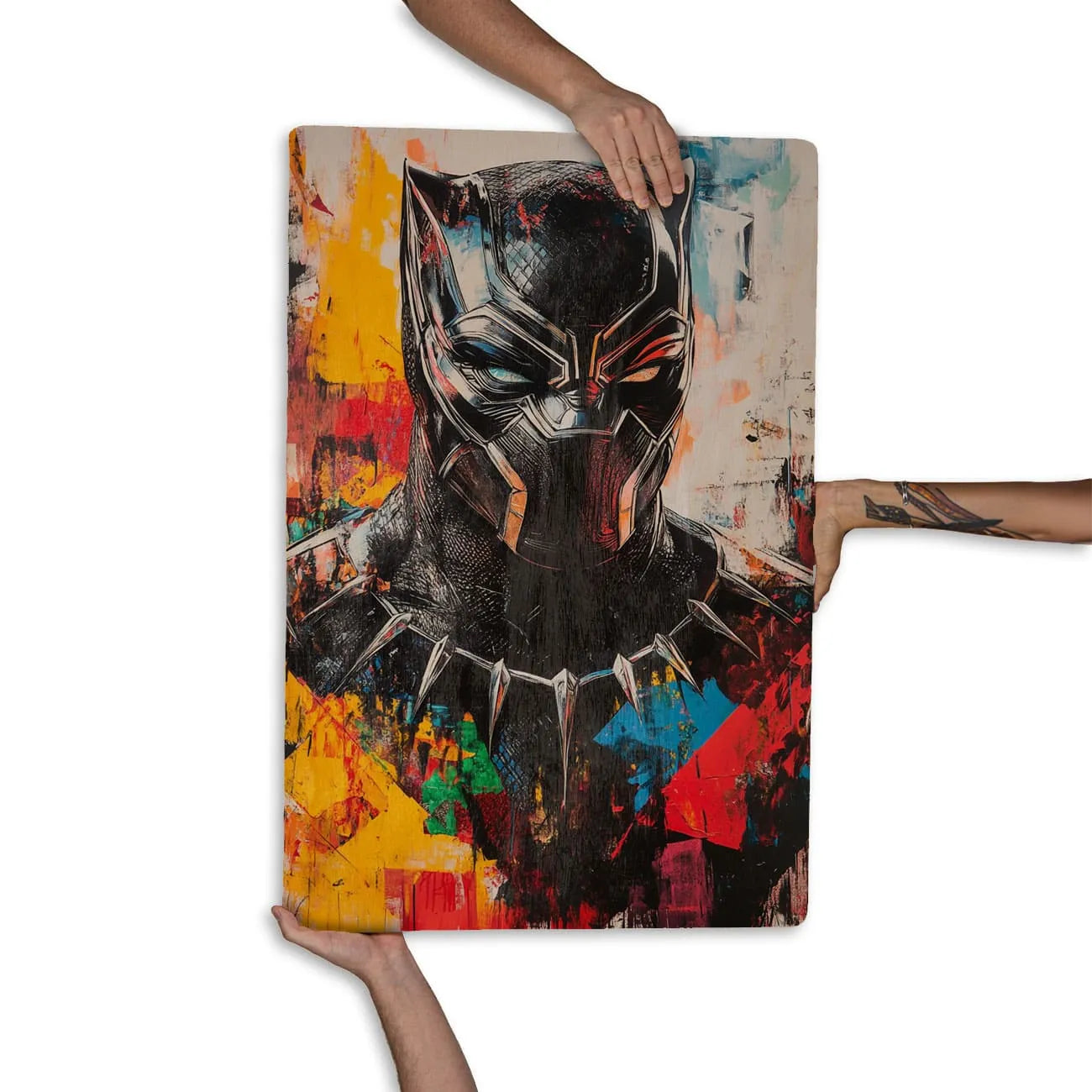 Quadro Decorativo - Colorfull Pantera Negra