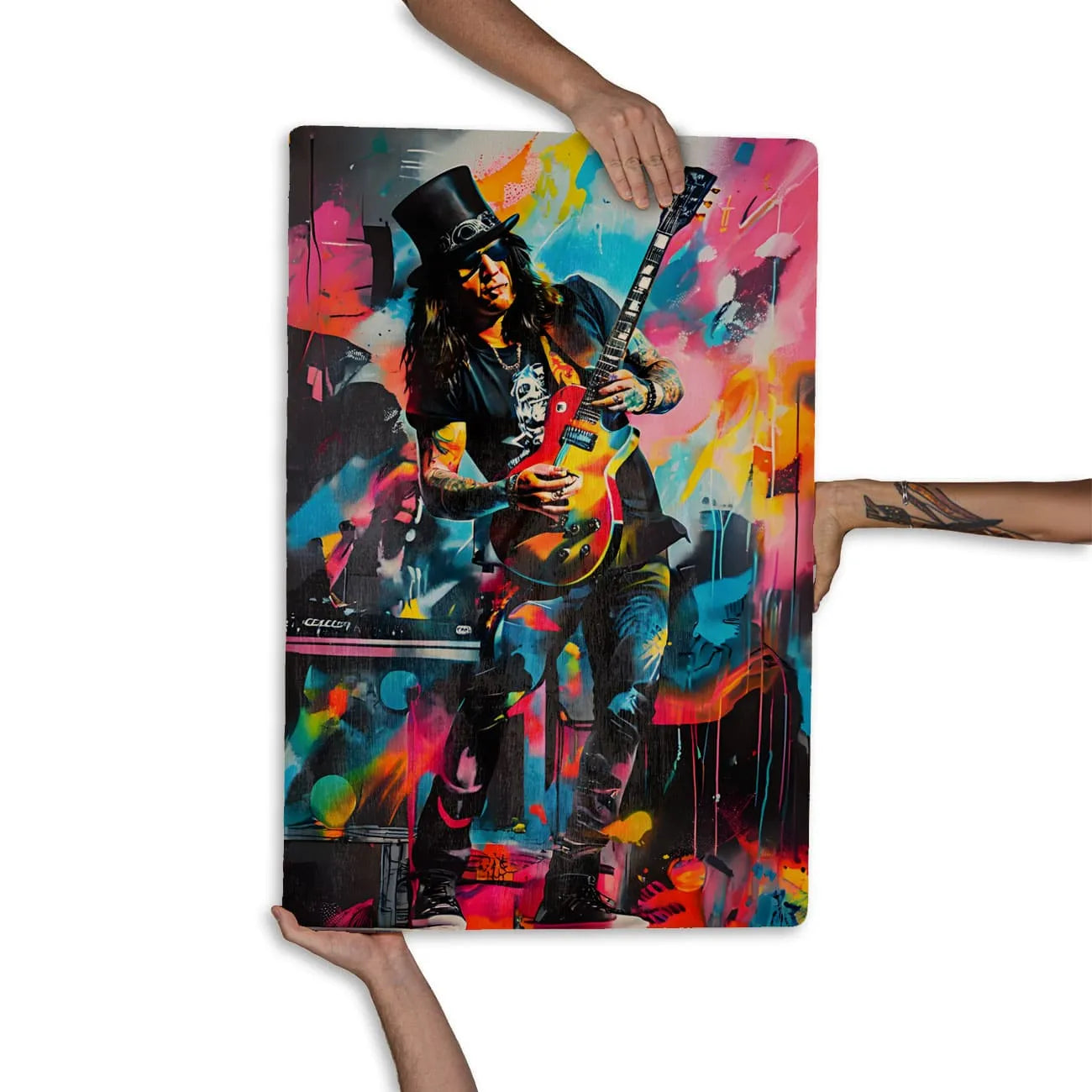 Quadro Decorativo - Colorfull Slash Guns N Roses