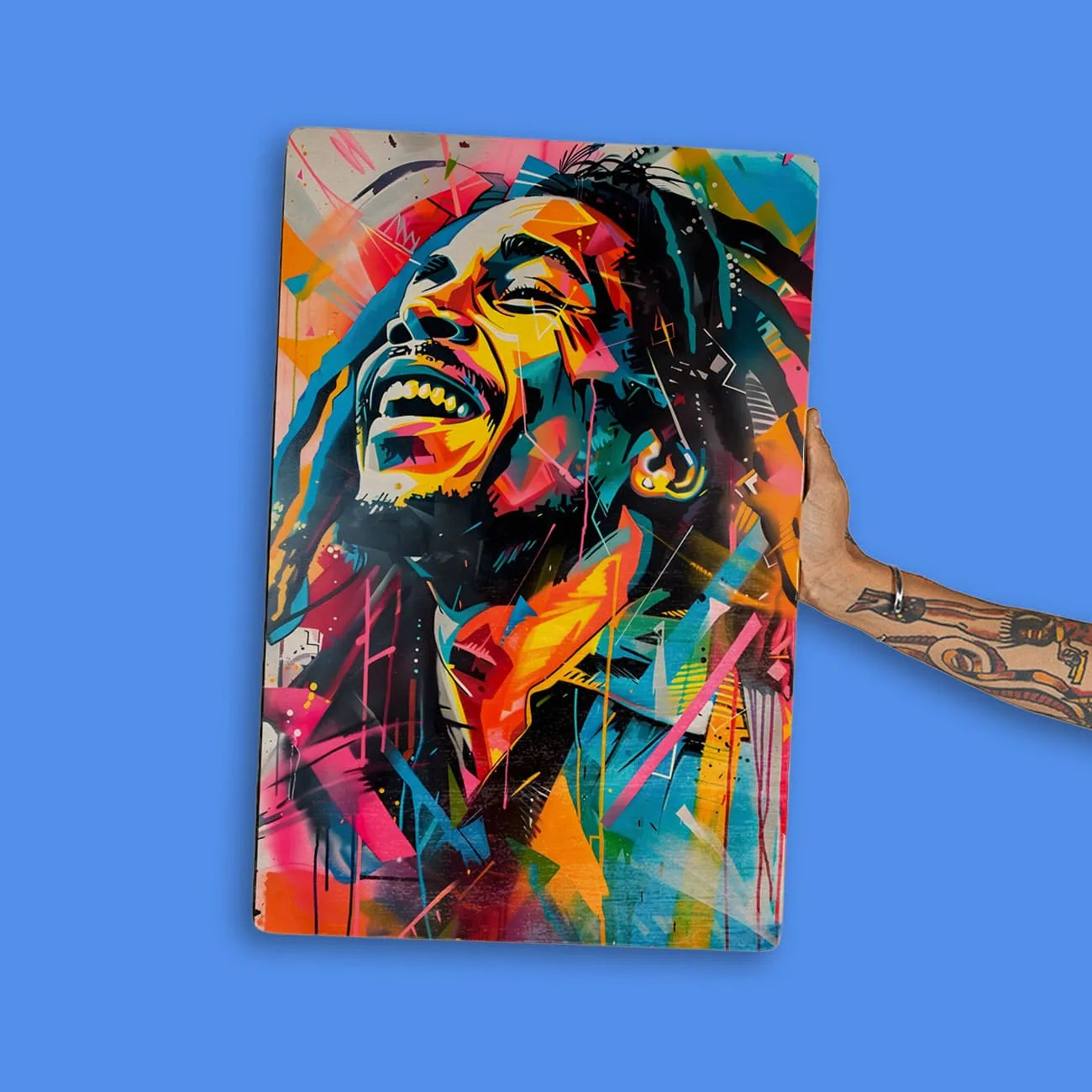 Quadro Decorativo - Colorfull Bob Marley