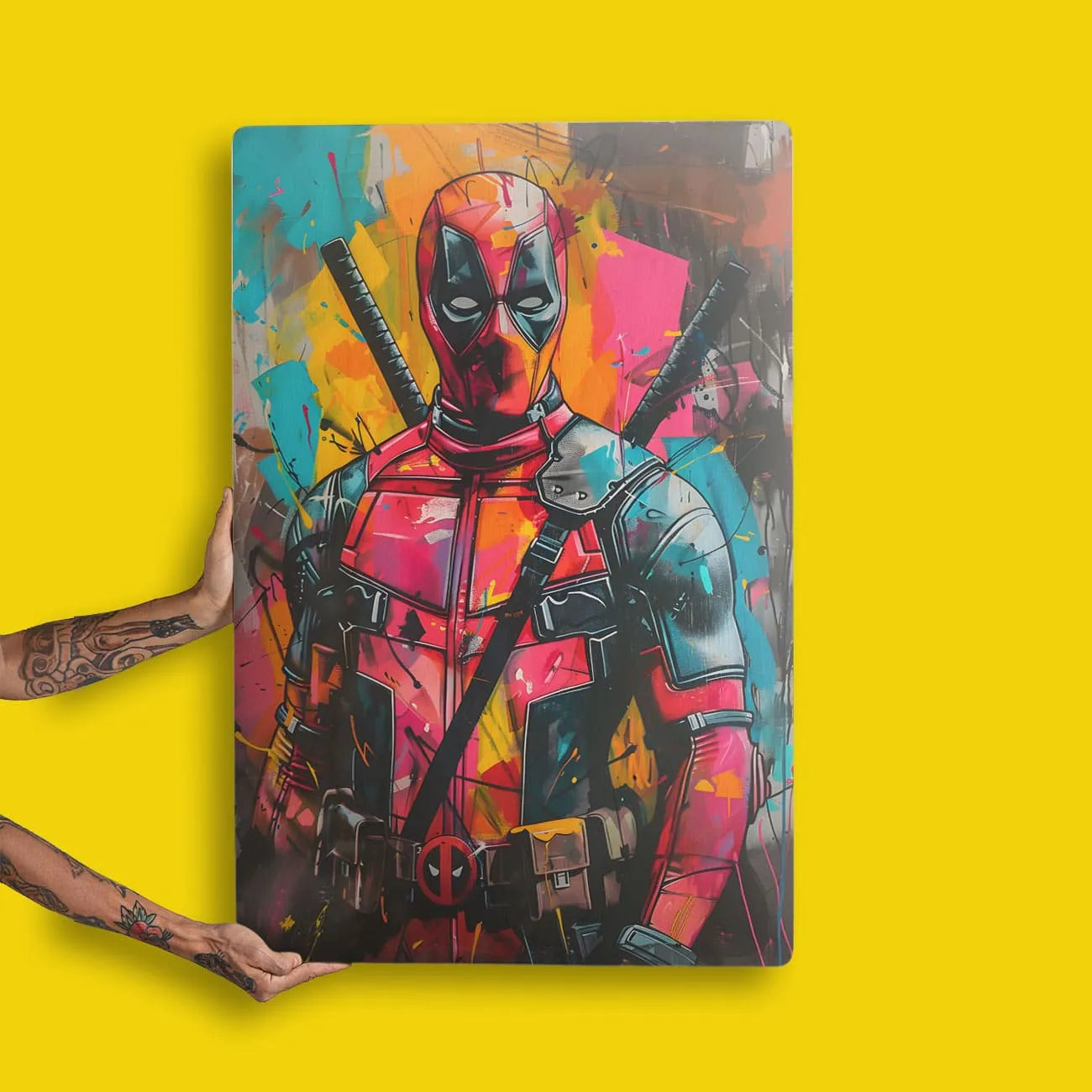 Quadro Decorativo - Colorfull Deadpool