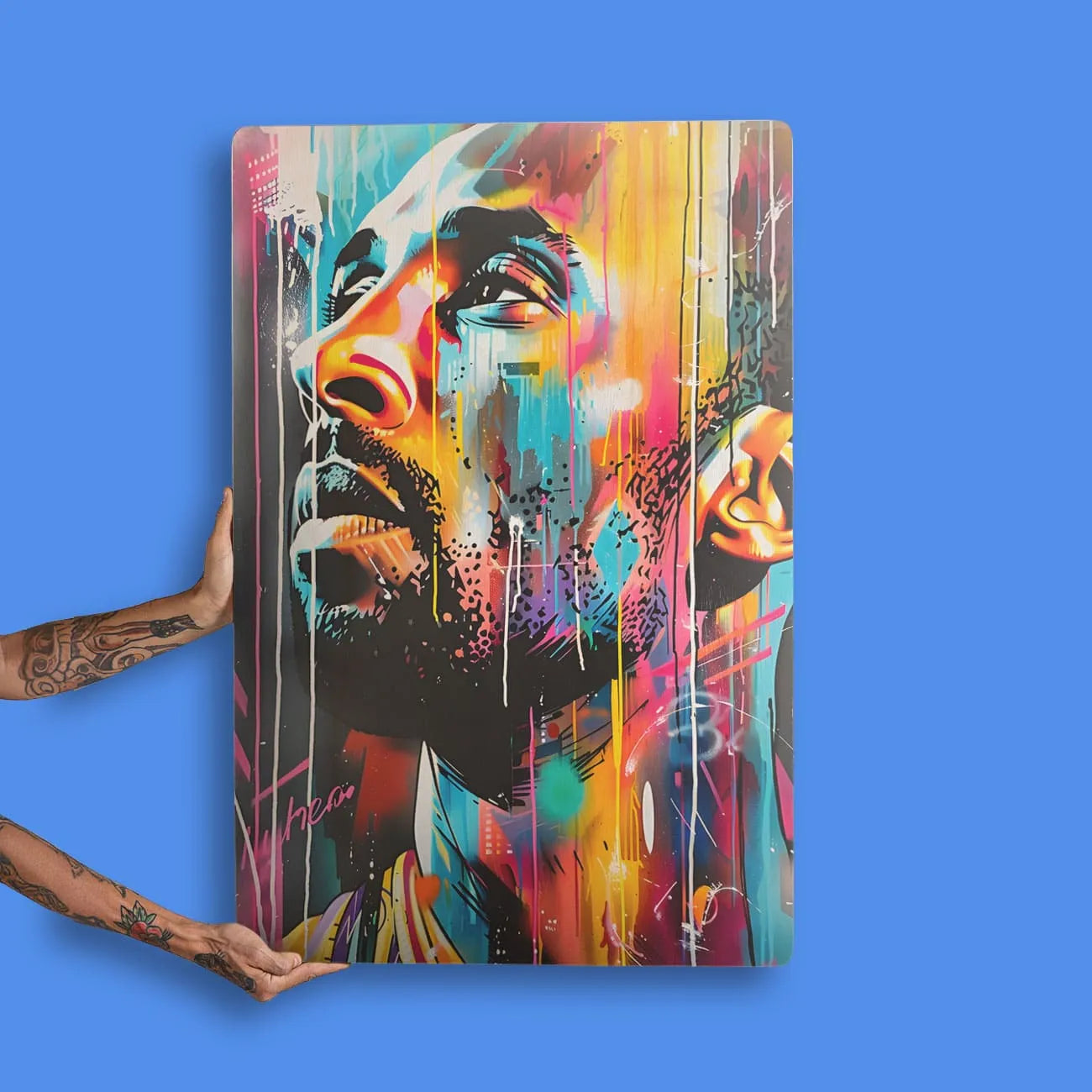 Quadro Decorativo - Colorfull Kobe Bryant