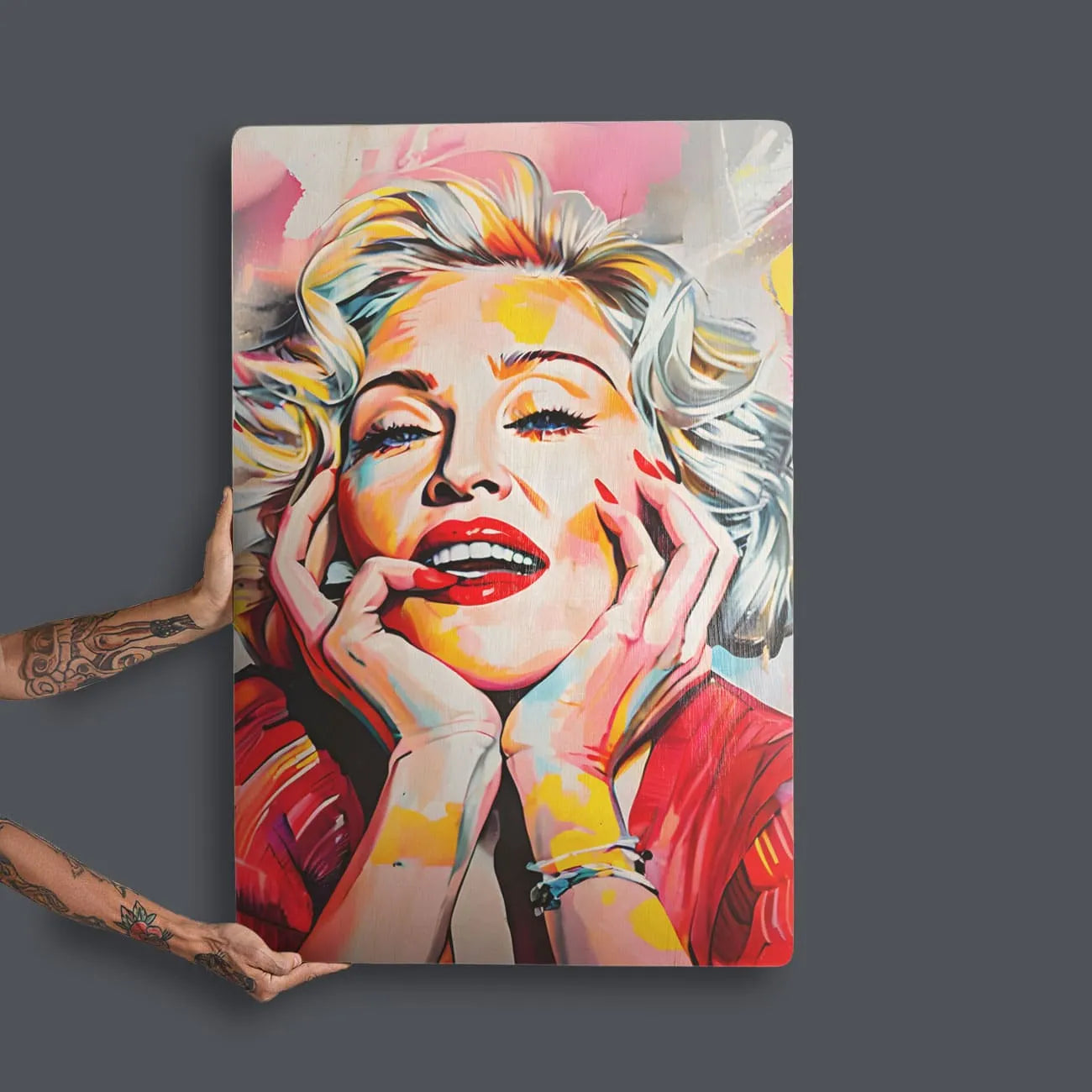 Quadro Decorativo - Colorfull Madonna