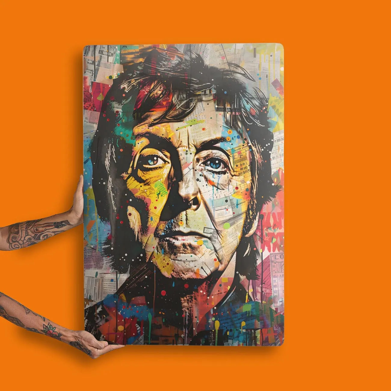 Quadro Decorativo - Colorfull Paul Mc Cartney