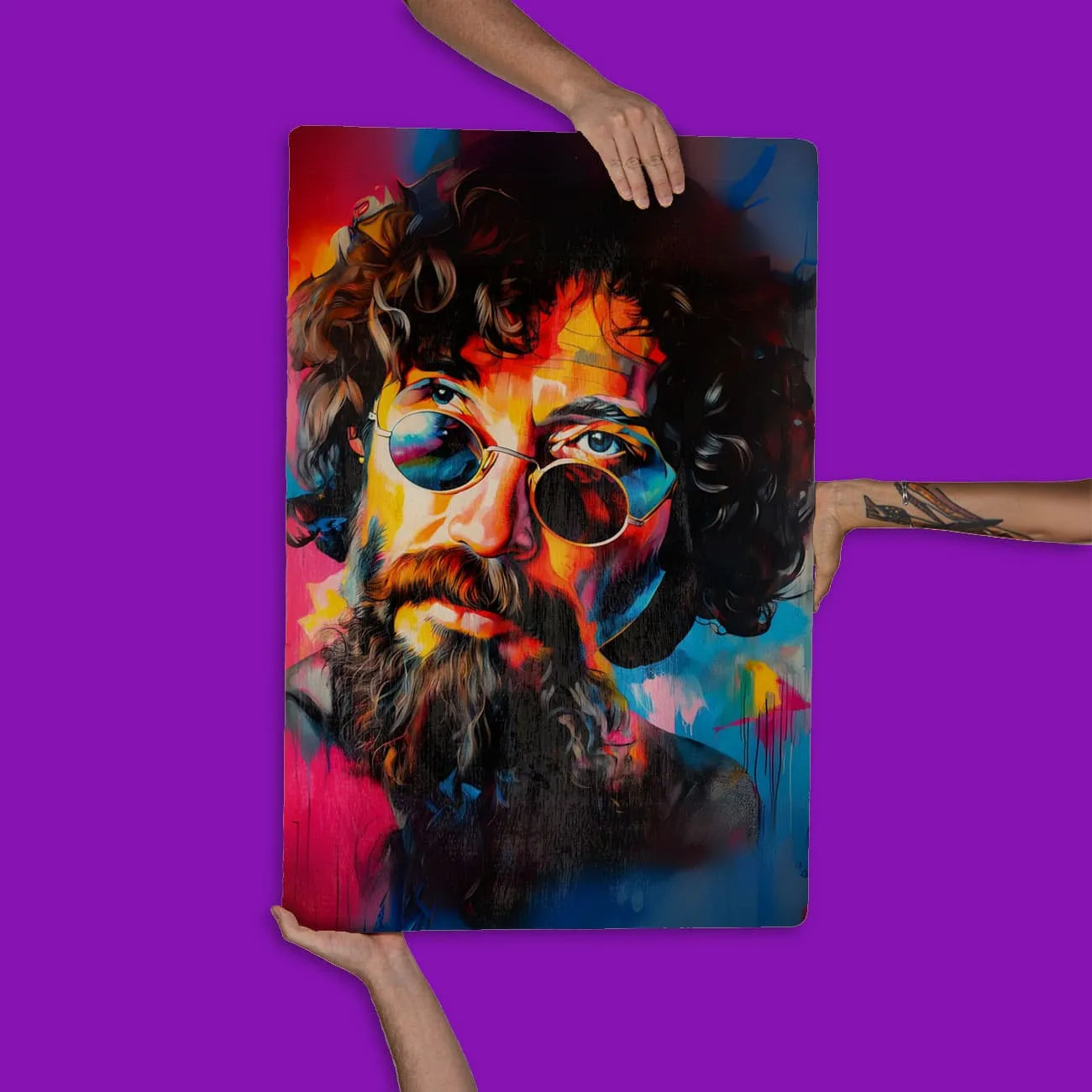 Quadro Decorativo - Colorfull Raul Seixas