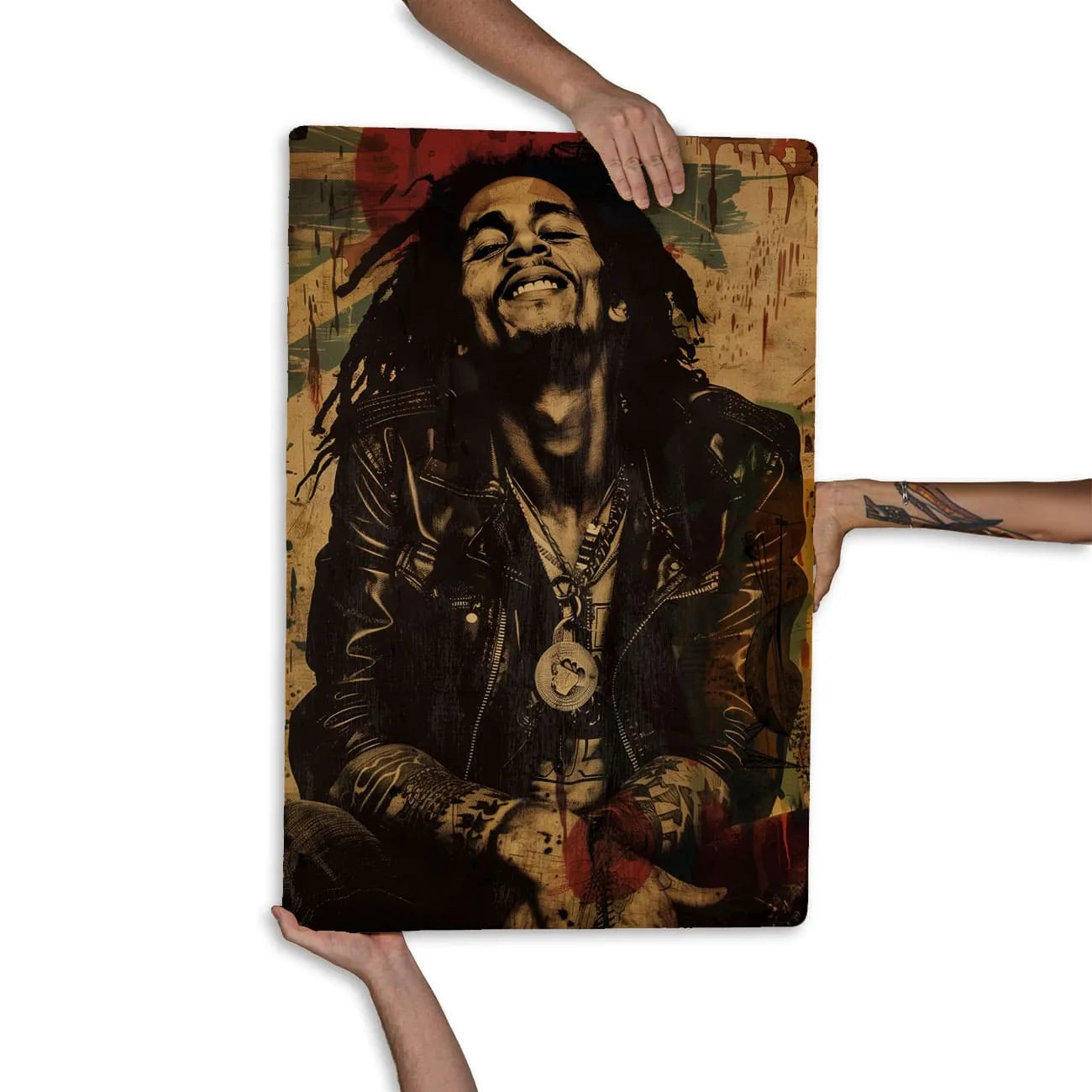 Quadro Decorativo - Bob Marley Punk
