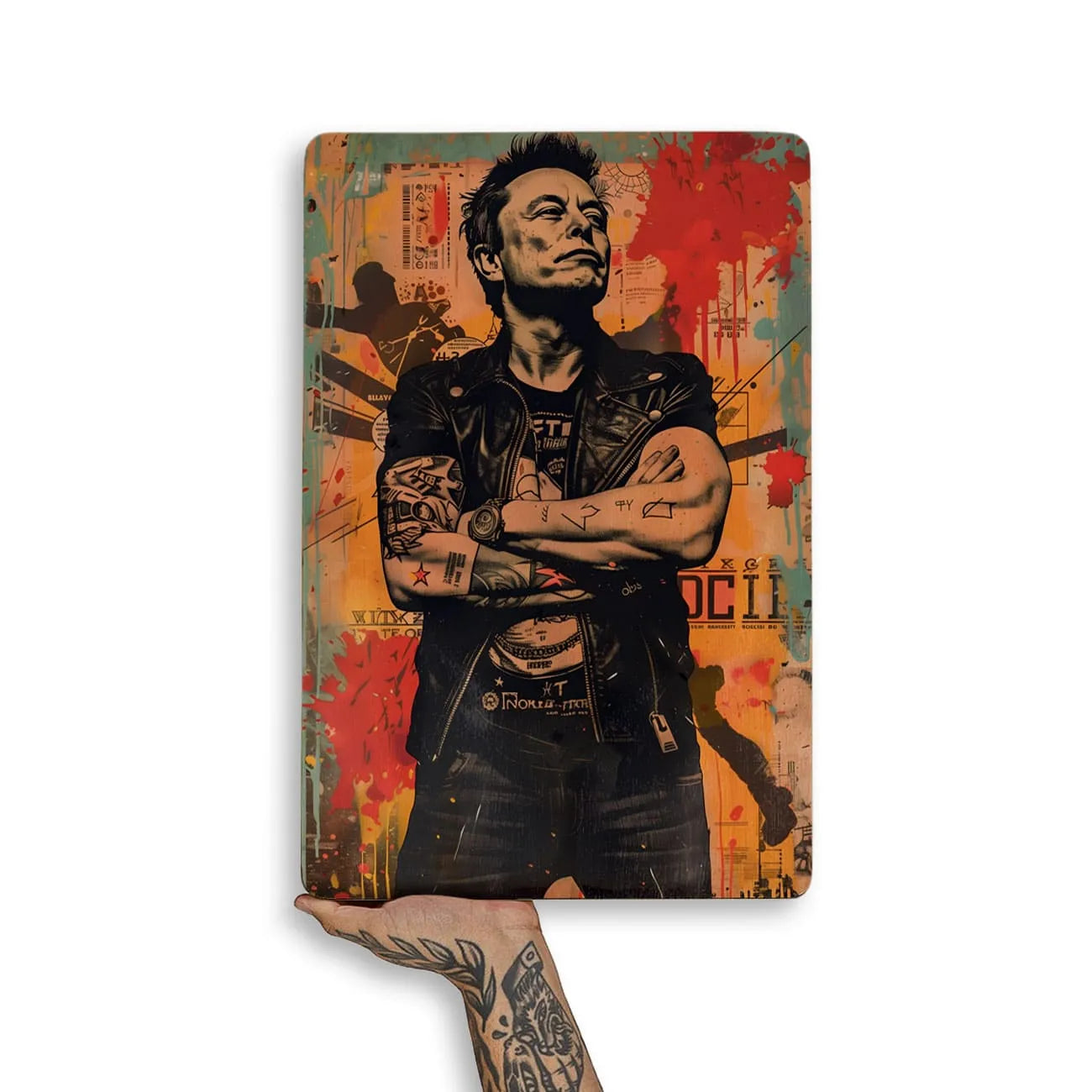 Quadro Decorativo - Elon Musk Punk
