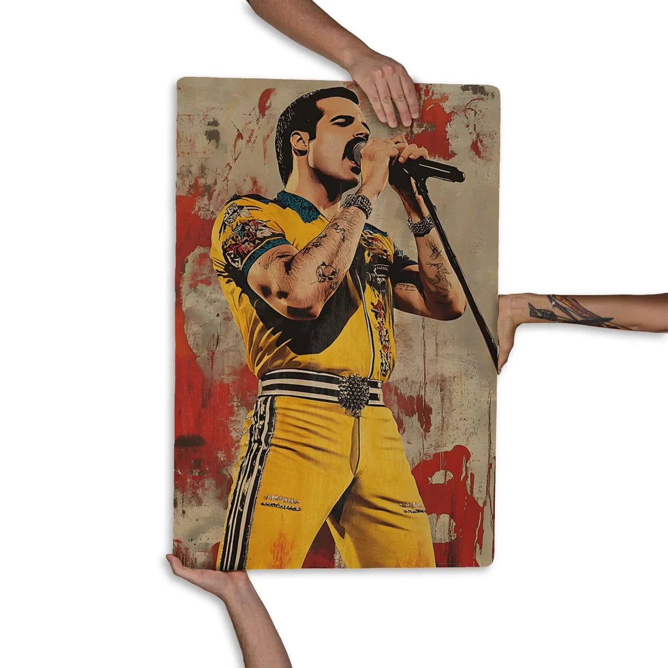 Quadro Decorativo - Freddie Mercury Punk