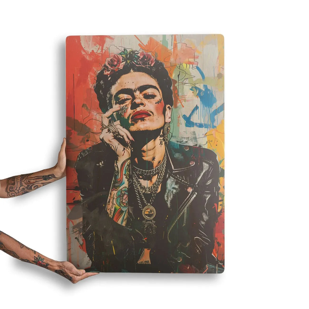 Quadro Decorativo - Frida Khalo Punk